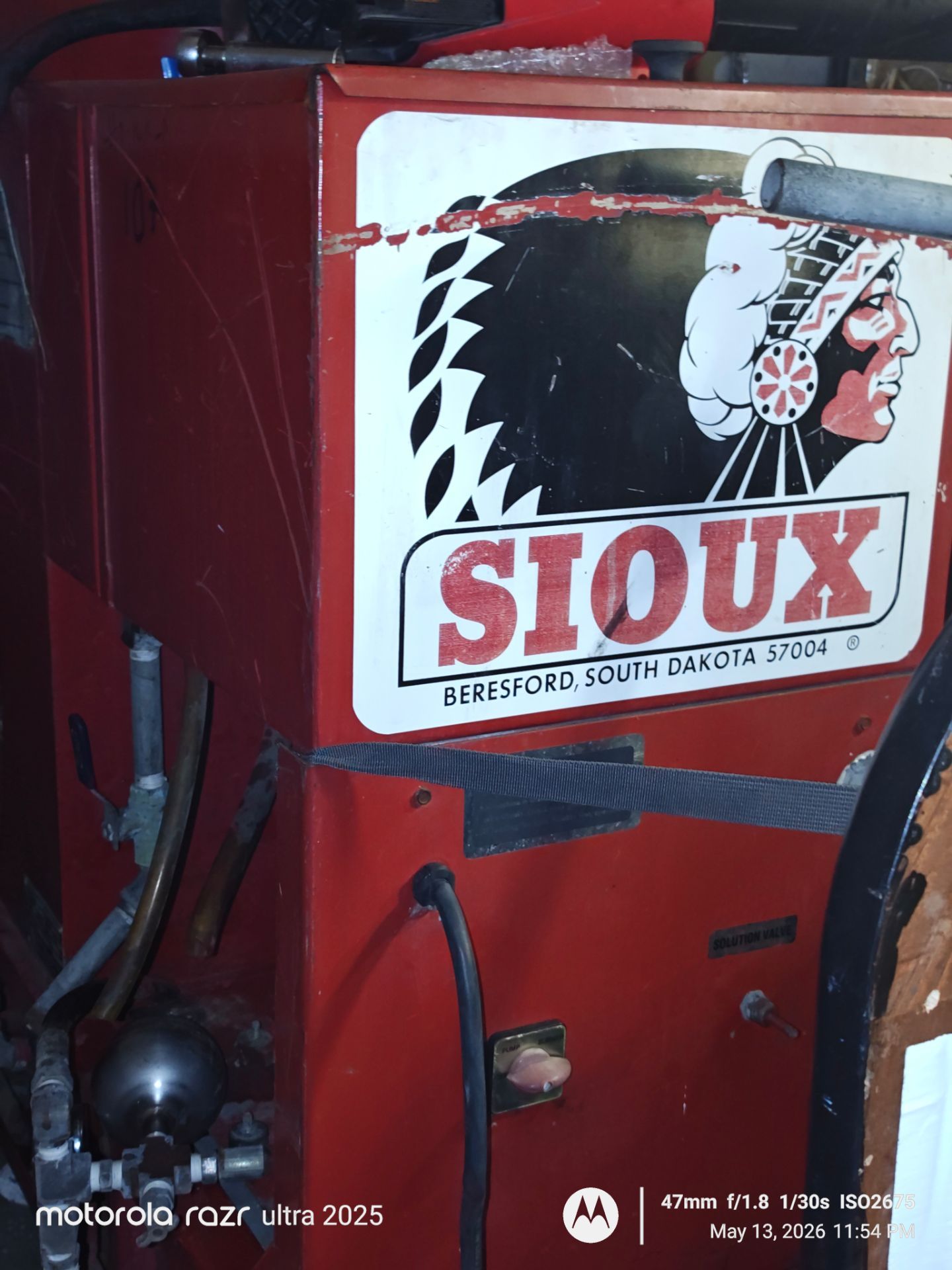 SIOUX PROPANE STEAM CLEANER