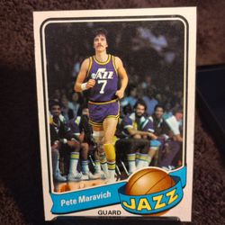 Pistol Pete Maravich 1979 Topps Basketball Card 