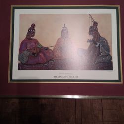 Antique Khadijah Baatib Picture Frame
