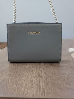 Steve Madden triple-compartment crossbody wallet/purse