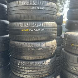 205/55r16 Used Tires Single Installed And Balanced Included Ask For Any Size Llantas Usadas Single Instaladas Y Balanceadas