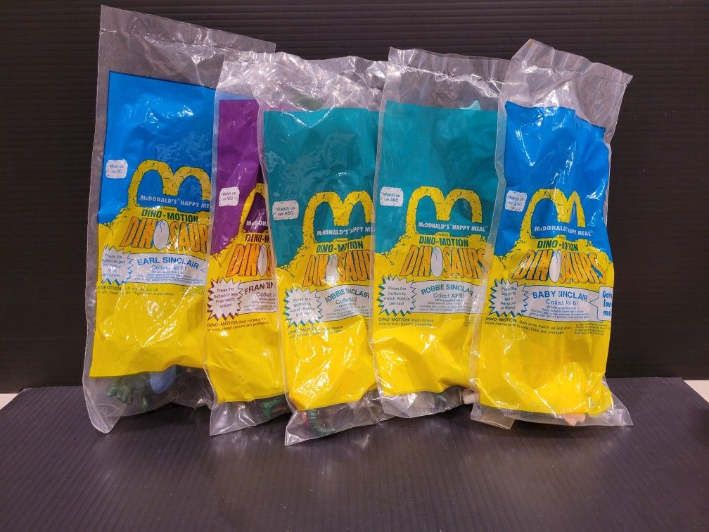 Dinosaurs McDonald's Toys