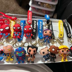 X-men keychains