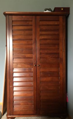 long cabinet for clothes