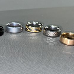 Tungsten Carbide Rings Sizes 10-10.5