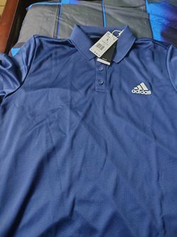 Adidas large men polo shirt we have three $20 each