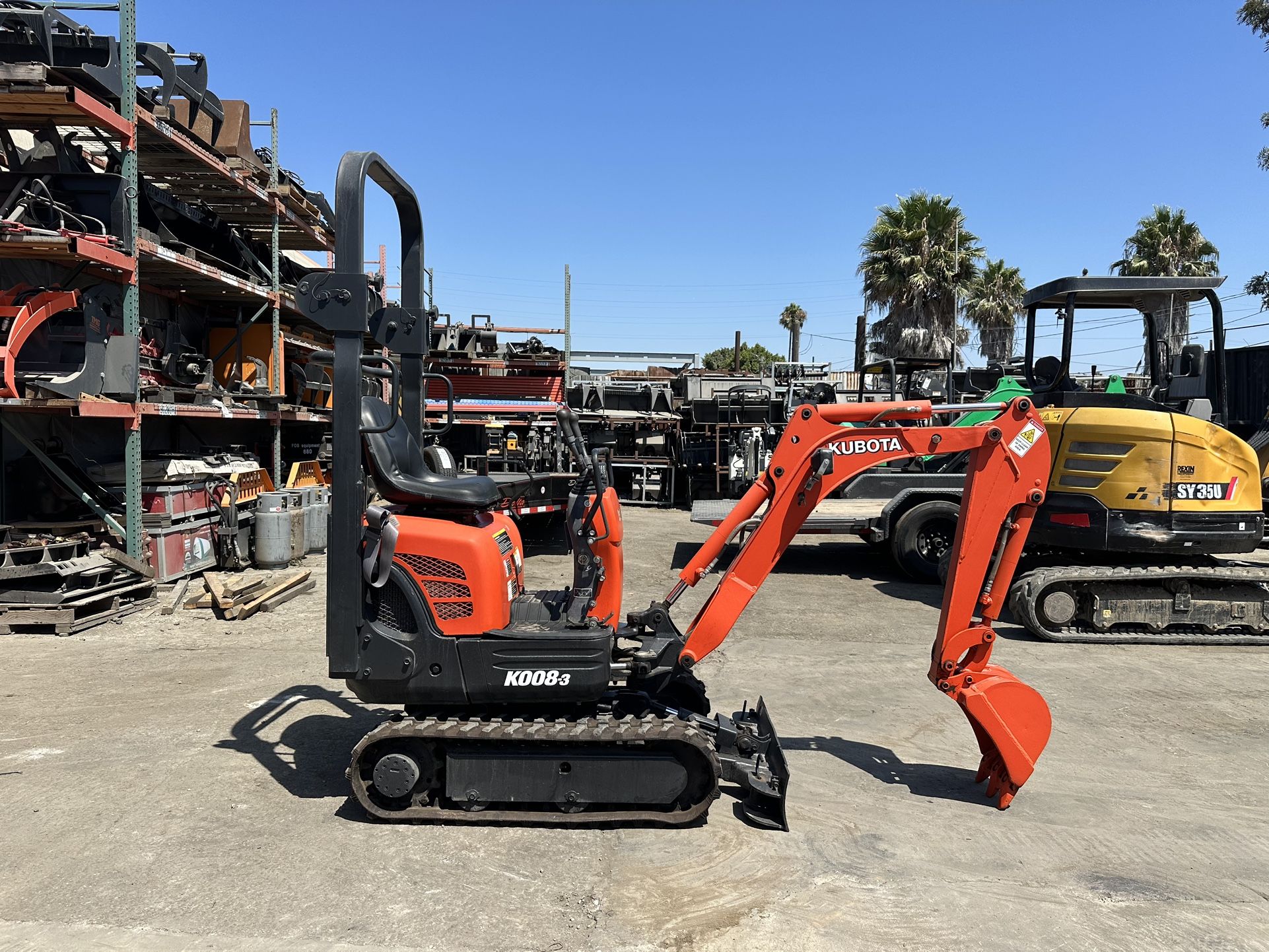2021 Kubota k008-3 Mini Excavator 