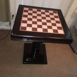 solid wood game table 