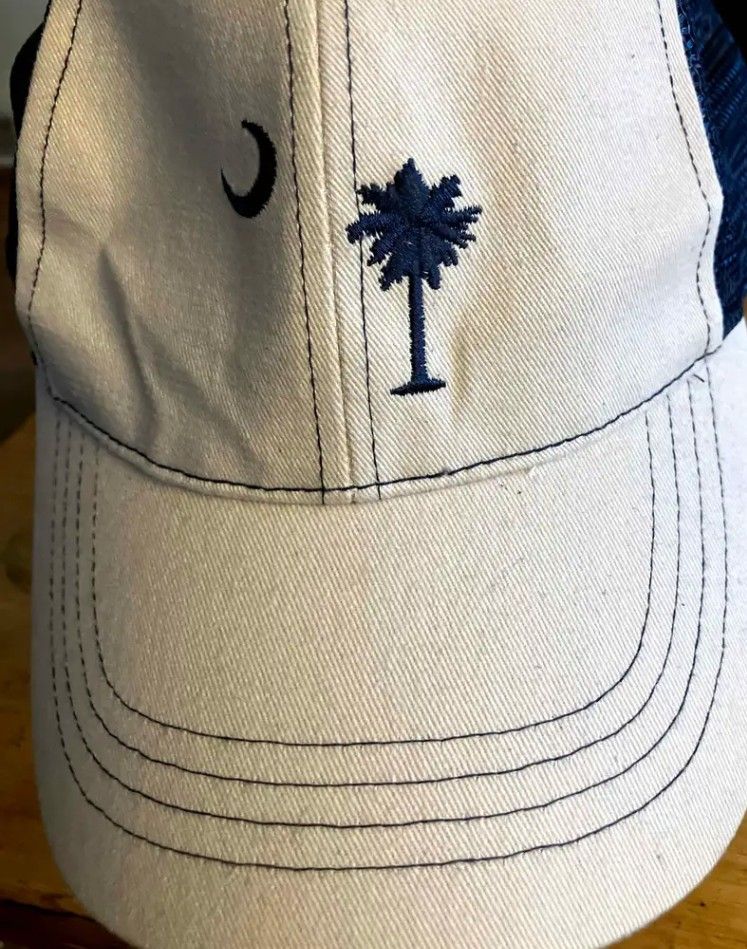South Carolina Flag Palmetto Baseball SnapBack Cap