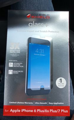 Tempered glass for iphone 6plus, 6s plus, 7 plus and 8 plus