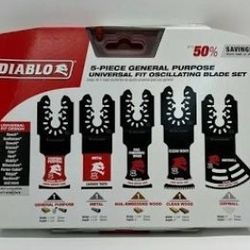 diablo 5 piece oscillating blade set


- New
