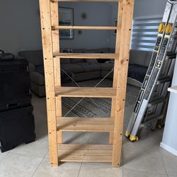 Wood Shelving unit