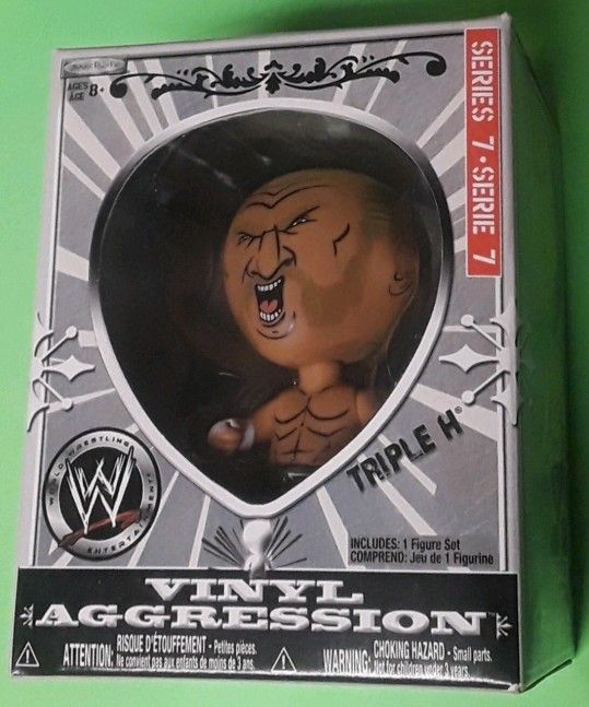 WWE Triple H Vinyl Aggression Figure Wrestling NEW Rare Series 7 Collectible Pop