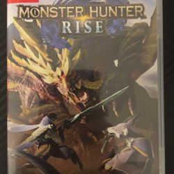 Monster Hunter Rise Switch Game 