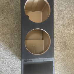 12" 30-Hz Dual Competition Ported Sub Box Ground Shaker