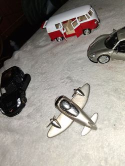 Corvette Porsche Volkswagen van an airplane