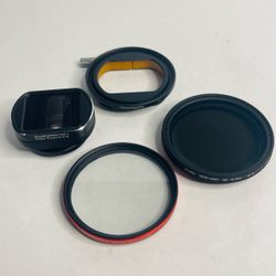 Moondog Labs 1.33x Anamorphic Lens Kit with Gobe Variable ND, Cinebloom Filters