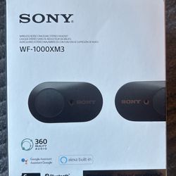 Sony Earbuds WF-1000XM3