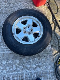 Jeep Tire and Rim - Good Year