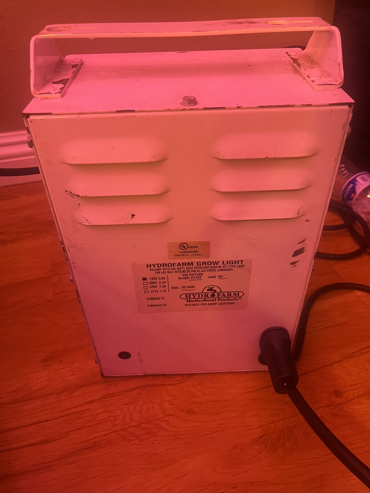 Hydrofarm Grow Light