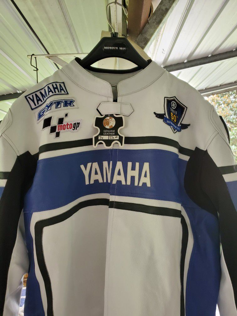 Yamaha Raceing Jacket. NEW NEVER WORN
