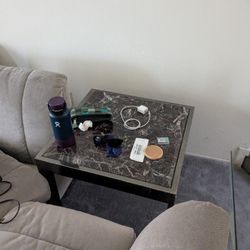 Real Marble Side Table 