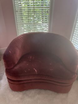 Velvet Swivel Chair