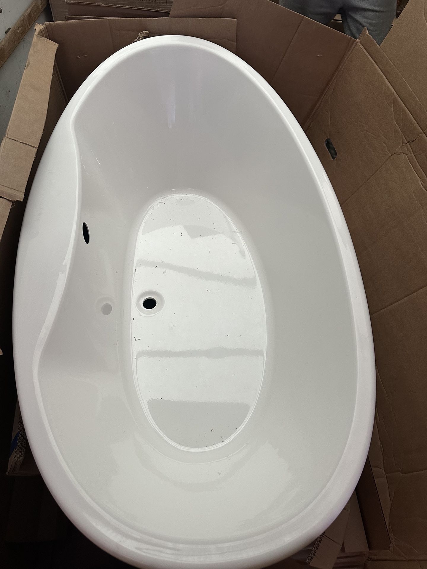 Dreamline 66x36 Freestanding Bathtub