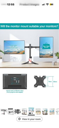 Dual Monitor stand