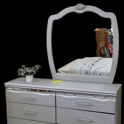 Dresser And Mirror