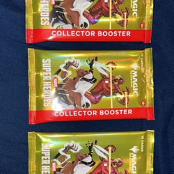 Magic the Gathering Marvel Super Heroes Collectors Booster Pack 