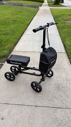 Like New Black BlessReach Knee Scooter