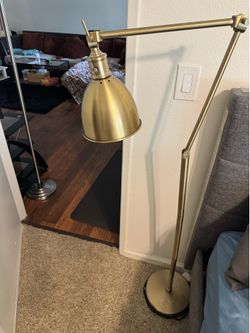 Gold lamp