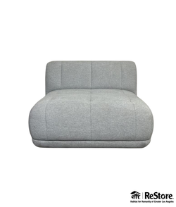 HAY Quilton Single Seater - Light Grey