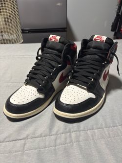 Jordan 1 Retro High Black Gym Red