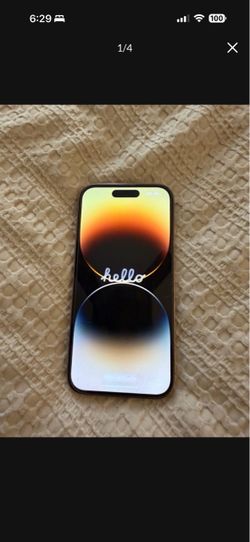 Phone 14 pro 128 g Gold Unlocked