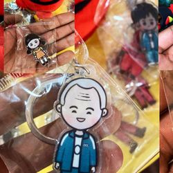 Cool Squid Game Key Chain 