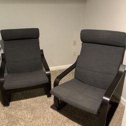 3 Poang Chairs (IKEA)