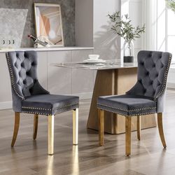 6 luxury dining chairs