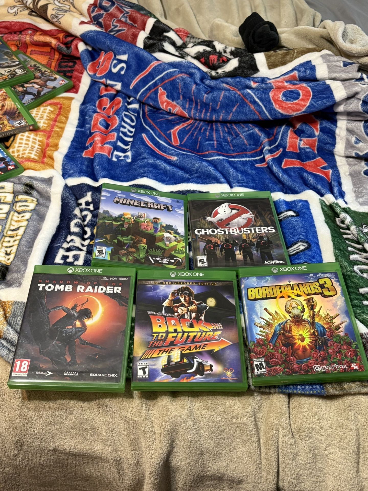 Xbox One Games Read Description