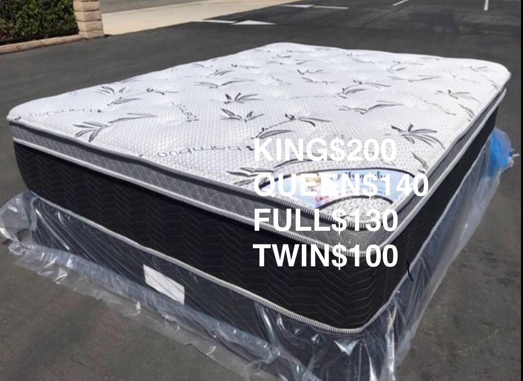 Mattress Sets Free Box Spring And Delivery 