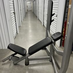 Life Fitness Incline Bench New