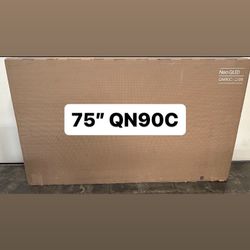 Samsung - 75” Class QN90C Neo QLED 4K UHD Smart Tizen TV
