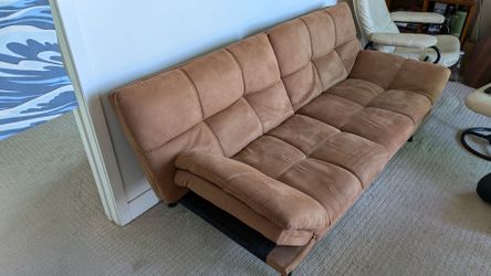 Brown Futon / Sofa Bed
