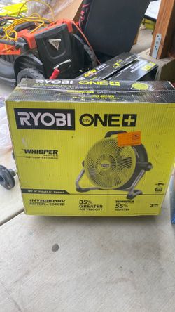 Ryobi fan