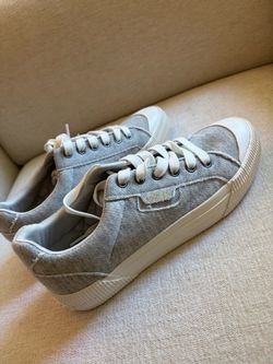 Rocket Dog Gray Canvas Low-Top Sneakers Size 9