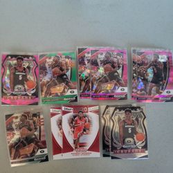 Panini Prizm Draft Picks Anthony Edwards Cracked Ice Lot