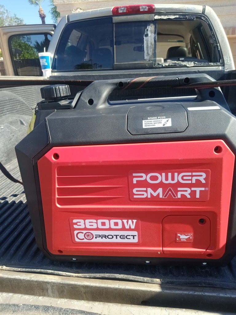 Power Smart Portable Generator 3600 Watts Inverter Generator