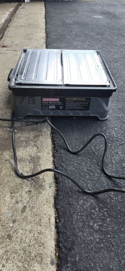 Craftsmen 7" Wet Tile Saw