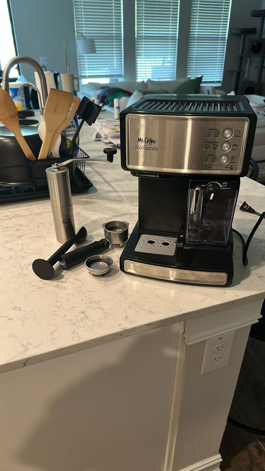Espresso, Cappuccino, And Latte Maker